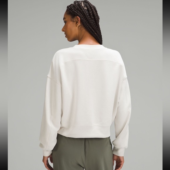 Perfectly Oversized Cropped Crew - Picture 3 of 11